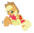 Size: 1771x1708 | Tagged: safe, artist:littletiger488, apple bloom, applejack, earth pony, pony, g4, adorabloom, cute, female, filly, mare, prone, simple background, sisters, sleeping, transparent background