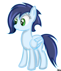 Size: 2000x2334 | Tagged: safe, artist:freefraq, soarin', g4, glide, high res, rule 63, simple background, solo, transparent background