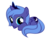 Size: 500x386 | Tagged: artist needed, safe, princess luna, pony, g4, cute, daaaaaaaaaaaw, female, filly, hnnng, lunabetes, simple background, solo, transparent background, vector, weapons-grade cute, woona