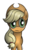 Size: 550x806 | Tagged: safe, artist:773her, applejack, earth pony, pony, g4, female, looking at you, simple background, solo