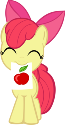 Size: 1499x2852 | Tagged: safe, artist:cwossie, apple bloom, earth pony, pony, g4, female, simple background, solo, transparent background, vector