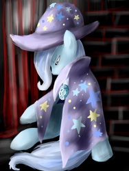 Size: 1050x1400 | Tagged: safe, artist:shizyaa, trixie, pony, g4