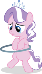 Size: 2224x3902 | Tagged: safe, artist:felix-kot, diamond tiara, earth pony, pony, g4, my little pony: friendship is magic, the cutie pox, bipedal, female, filly, high res, loop-de-hoop, simple background, solo, transparent background, vector