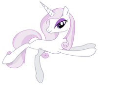 Size: 4000x3000 | Tagged: safe, artist:xxssxotxx, fleur-de-lis, pony, g4, concave belly, female, simple background, slender, solo, thin, transparent background, vector