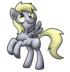 Size: 721x742 | Tagged: safe, artist:ufocookiez, derpy hooves, pegasus, pony, g4, female, mare, solo