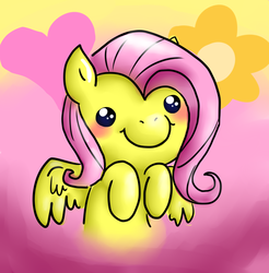 Size: 1147x1166 | Tagged: safe, artist:ufocookiez, fluttershy, pony, g4, female, solo