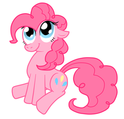 Size: 834x803 | Tagged: safe, artist:ufocookiez, pinkie pie, earth pony, pony, g4, female, solo