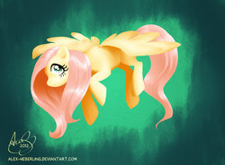 Size: 1024x755 | Tagged: safe, artist:alex-heberling, fluttershy, pony, g4, female, solo