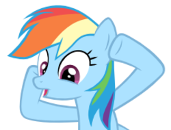 Size: 290x220 | Tagged: safe, artist:xn-d, rainbow dash, pony, g4, simple background, solo, svg, transparent background, vector