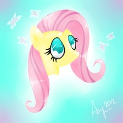 Size: 800x800 | Tagged: safe, artist:heidihedgefox, fluttershy, pony, g4, female, solo