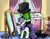 Size: 900x700 | Tagged: safe, artist:ciriliko, rarity, pony, unicorn, g4, creeper (minecraft), crossover, duo, female, hat, mare, minecraft, mirror, monocle, monocle and top hat, speech bubble, top hat