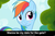 Size: 1022x667 | Tagged: safe, rainbow dash, pegasus, pony, g4, my little pony: friendship is magic, the mysterious mare do well, blushing, bronybait, caption, cs captions, female, gala invitation, grand galloping gala, mare, solo