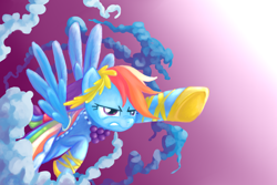 Size: 1800x1200 | Tagged: safe, artist:littlebuster-k2, rainbow dash, g4, clothes, dress, gala dress