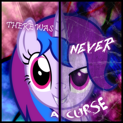 Size: 800x800 | Tagged: safe, artist:aeroytechyon-x, oc, oc only, two sided posters, blatant lies, magical lesbian spawn, offspring, parent:rainbow dash, parent:twilight sparkle, parents:twidash, two sides