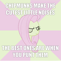 Size: 637x641 | Tagged: safe, fluttershy, g4, discorded, flutterbitch, image macro