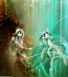 Size: 1200x1355 | Tagged: safe, artist:foxinshadow, human, amalthea, humanized, ponified, skinny, the last unicorn, the red bull, thin