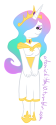 Size: 402x901 | Tagged: safe, princess celestia, human, g4, humanized