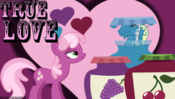 Size: 1366x768 | Tagged: safe, artist:detectivebuddha, cheerilee, hugh jelly, earth pony, pony, g4, cheerijelly, female, jelly, male, mare, shipping, special somepony, stallion, straight, wallpaper