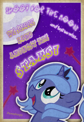 Size: 2000x2900 | Tagged: dead source, safe, artist:slitherpon, princess luna, pony, g4, female, high res, solo, woona