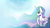 Size: 1600x900 | Tagged: source needed, safe, artist:darkflame75, princess celestia, alicorn, pony, g4, female, mare, raised hoof, solo