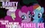 Size: 576x360 | Tagged: safe, fluttershy, pinkie pie, rainbow dash, rarity, g4, best pony, caption, meme, pink text