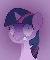 Size: 754x908 | Tagged: safe, artist:ritzin, twilight sparkle, pony, g4, female, mare, solo, wide eyes