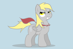 Size: 3000x2000 | Tagged: safe, artist:ritzin, derpy hooves, pegasus, pony, g4, cape, clothes, female, high res, mare, solo