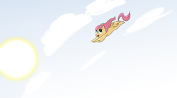 Size: 2550x1421 | Tagged: dead source, safe, artist:ritzin, fluttershy, pegasus, pony, g4, female, open mouth, solo