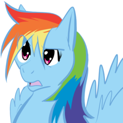 Size: 1000x1000 | Tagged: safe, artist:kagay, rainbow dash, g4, simple background, transparent background, vector