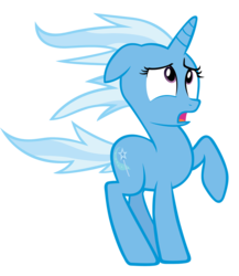 Size: 1100x1269 | Tagged: safe, artist:stabzor, trixie, pony, unicorn, g4, female, mare, simple background, solo, transparent background, vector