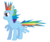 Size: 1300x1080 | Tagged: safe, artist:stabzor, rainbow dash, g4, simple background, transparent background, vector