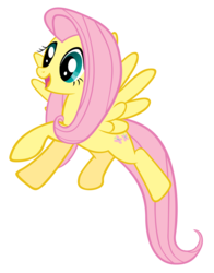 Size: 3000x3835 | Tagged: safe, artist:stabzor, fluttershy, g4, high res, simple background, transparent background, vector