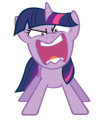 Size: 2500x3056 | Tagged: safe, artist:stabzor, twilight sparkle, pony, unicorn, g4, high res, simple background, transparent background, unicorn twilight, vector