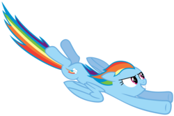 Size: 3920x2607 | Tagged: safe, artist:stabzor, rainbow dash, g4, high res, simple background, transparent background, vector