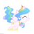 Size: 1600x1600 | Tagged: safe, artist:olegsavoskin, princess celestia, alicorn, pony, g4, cewestia, cute, female, filly, solo