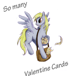 Size: 1293x1351 | Tagged: safe, artist:koeks-bienchen, derpy hooves, pegasus, pony, g4, female, mare, solo