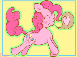 Size: 795x587 | Tagged: safe, artist:alachu, pinkie pie, earth pony, pony, g4, female, solo