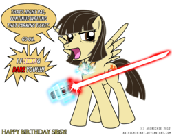 Size: 800x629 | Tagged: safe, artist:ladyanidraws, wild fire, pegasus, pony, g4, female, mare, sibsy, simple background, solo, spread wings, sword, transparent background, weapon, wings