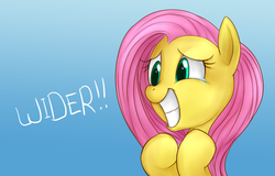 Size: 703x449 | Tagged: safe, artist:mn27, fluttershy, pony, g4, female, smiling, solo