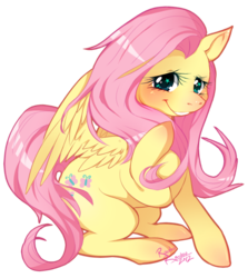 Size: 627x704 | Tagged: safe, artist:raidouraidou, fluttershy, g4, cute