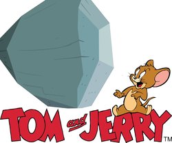 Size: 1134x947 | Tagged: safe, tom, mouse, g4, crossover, jerry mouse, looking at something, name joke, namesake, pun, simple background, smiling, tom and jerry, visual pun, white background