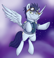 Size: 1272x1387 | Tagged: safe, artist:raunchyopposition, soarin', pony, g4, clothes, male, solo, wonderbolts dress uniform