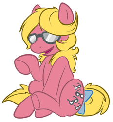 Size: 380x410 | Tagged: safe, artist:darlimondoll, shady, g1, g4, g1 to g4, generation leap, nerd pony, powerpuff girls z