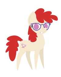 Size: 800x1000 | Tagged: safe, artist:daisyhead, twist, g4, pointy ponies, simple background, vector, white background