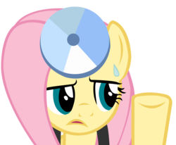 Size: 3000x2476 | Tagged: safe, artist:blowingbomb, fluttershy, pony, g4, doctor, female, head mirror, high res, solo