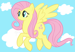 Size: 787x543 | Tagged: safe, artist:dismaltear, fluttershy, pony, g4, female, solo