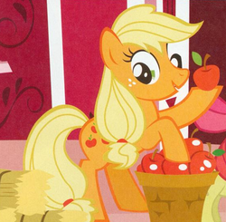 Size: 558x547 | Tagged: safe, applejack, earth pony, pony, g4, female, have fun with the ponies, norway, quality, solo