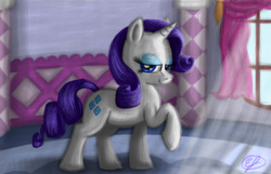 Size: 3920x2520 | Tagged: safe, artist:etjonas, rarity, pony, g4, female, high res, solo, traditional art