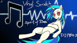 Size: 1920x1080 | Tagged: safe, artist:tlatophat, dj pon-3, vinyl scratch, g4, wallpaper