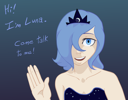 Size: 700x550 | Tagged: safe, artist:7nights, princess luna, human, ask human luna, g4, ask, female, human luna, humanized, s1 luna, solo